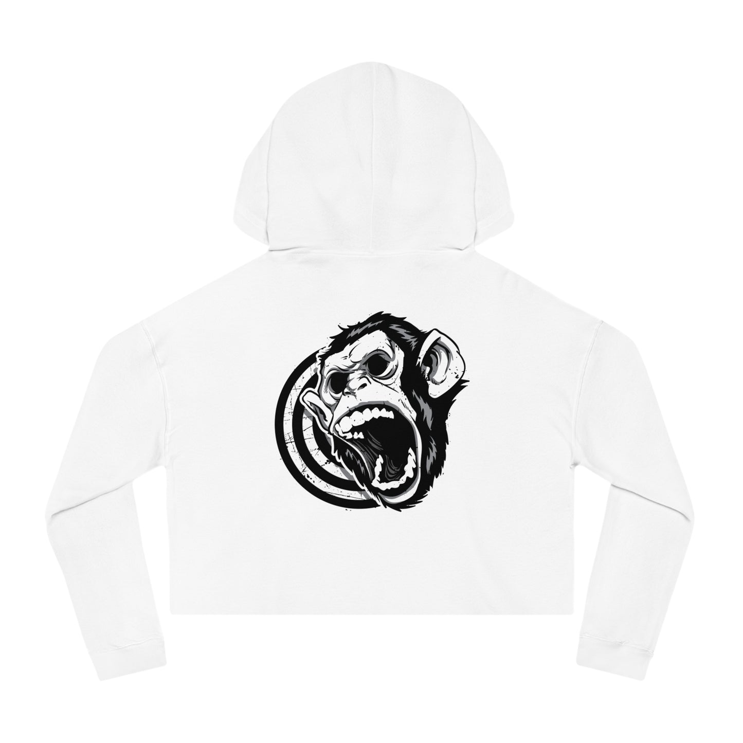 Funky Fresh Cropped Hooded Sweatshirt