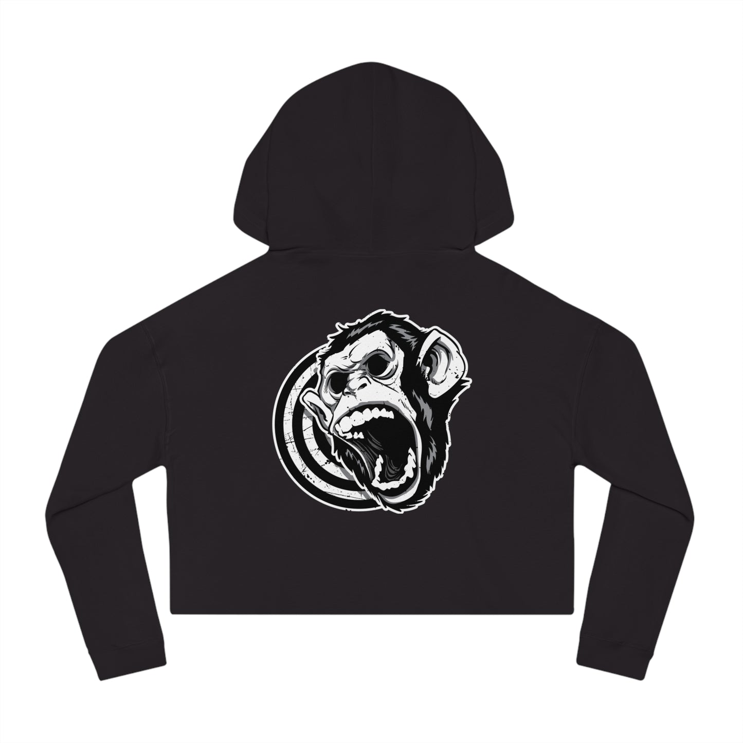 Funky Fresh Cropped Hooded Sweatshirt