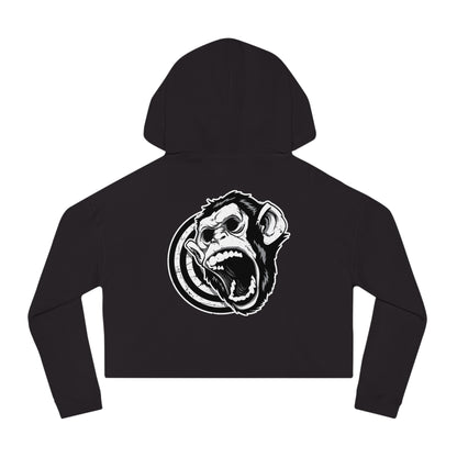 Funky Fresh Cropped Hooded Sweatshirt